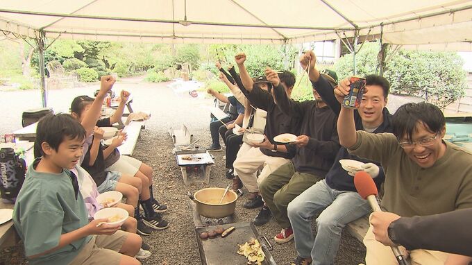 ３連休最終日　秋の風物詩・芋煮会でにぎわう　福島|TBS NEWS DIG