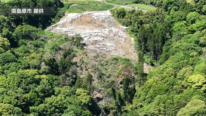 「木がミシミシと折れる音」幅100m 長さ200mの地すべりが発生　2世帯に高齢者等避難情報　長崎県南島原市　|　長崎のニュース | 天気 | NBC長崎放送