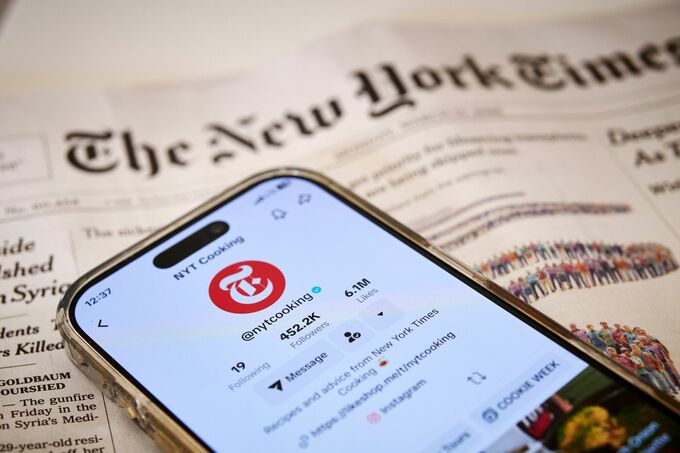 ニューヨーク・タイムズ、電子版購読者は１－３月に25万人増加