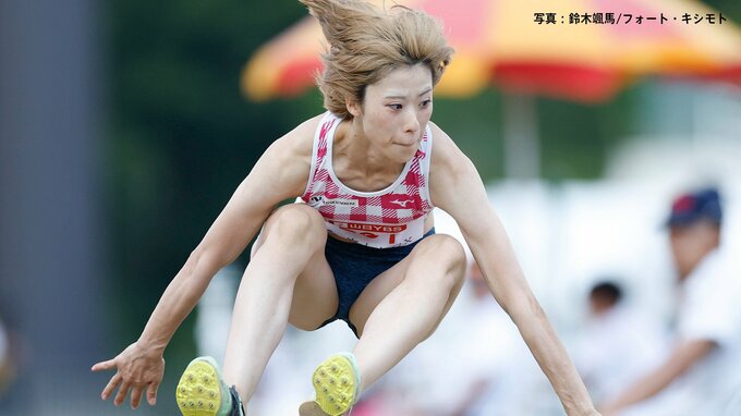 女子三段跳・船田茜里「周りの空気を自分に持ってこなあかん（笑）」日本記録保持者・森本をおさえ初V【陸上・日本選手権】|TBS NEWS DIG