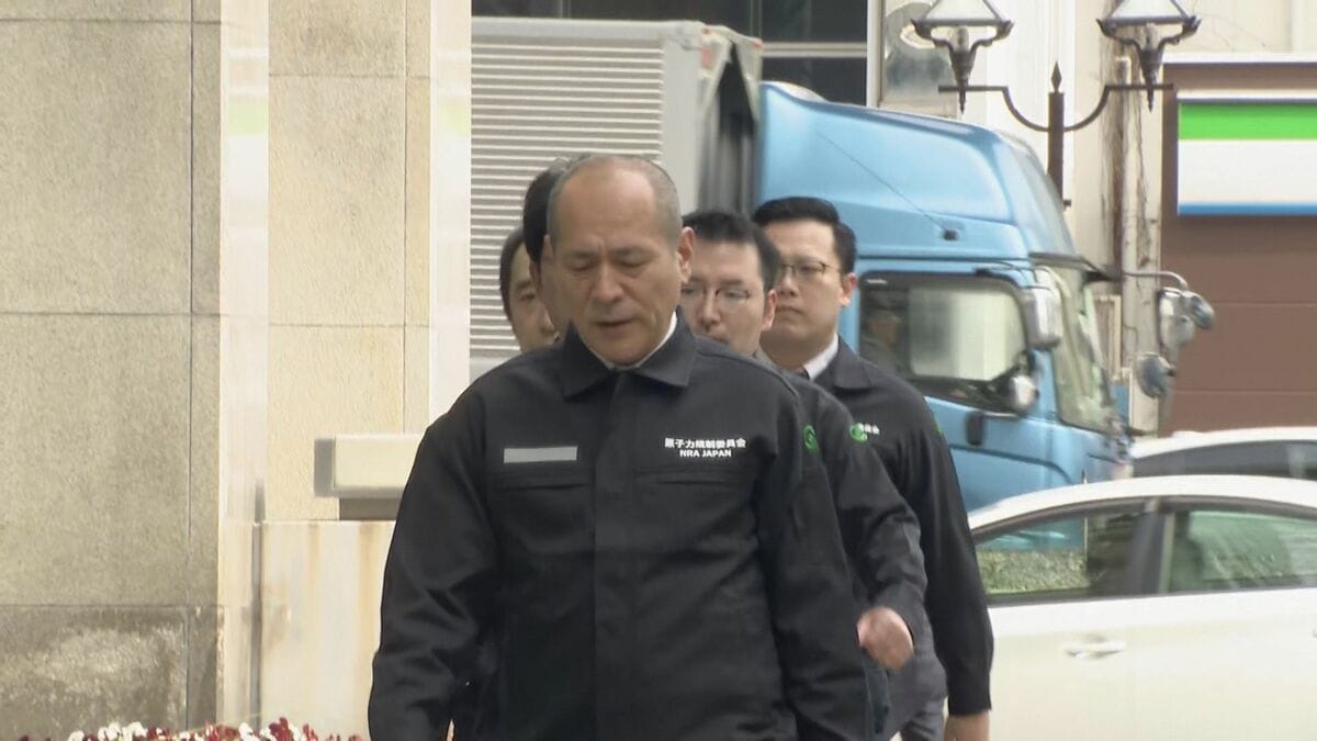 原子力規制委員会 中電本店に立ち入り検査 浜岡原発の“データ不正操作”問題 3月末までに事実関係の報告求める