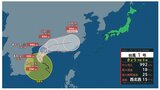 台風、熱帯低気圧も影響か…今週末は西日本で大雨警報級のおそれ【雨と風のシミュレーション】週明け以降は高気圧の影響で回復の兆し | 富山のニュース|天気・防災|チューリップテレビ