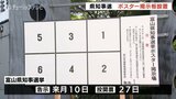 10月10日告示の富山県知事選挙 ポスター掲示板の設置作業はじまる 富山|TBS NEWS DIG