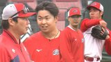 森翔平「あしたに向けて全てをかける」カープはマツダスタジアムで練習再開　２８日からは倉敷で楽天２連戦|TBS NEWS DIG
