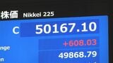 【速報】日経平均 5万円回復して取引終了 27日終値5万167円 アメリカの株高を受け続伸|TBS NEWS DIG