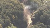 島田の山林火災が鎮火 未明からの雨で火が消える＝静岡・島田市　|　静岡のニュース | SBSNEWS | 静岡放送