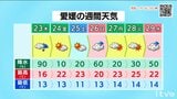 23日（木）は広く本降りの雨　昼間の気温ダウン　愛媛|TBS NEWS DIG