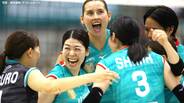 大阪MVが5大会ぶり2度目の優勝！キャプテン・田中瑞稀が奮闘　NEC川崎とのフルセットの激闘制す【バレーボール・皇后杯】|TBS NEWS DIG