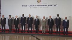 「西側諸国の優越感を打ち砕く」イラン外相　BRICS外相会議で米など非難　結束した対応呼びかけも加盟国間の対立で共同声明採択は不透明| TBS CROSS DIG with Bloomberg