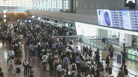 雷雨の影響 きょうも空の便欠航相次ぐ　ANA70便・JAL42便が欠航|TBS NEWS DIG