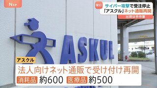 アスクルが一部商品のネット注文受付を再開 出荷は手作業　10月のサイバー攻撃でサービスを大幅停止| TBS CROSS DIG with Bloomberg