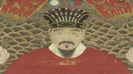 戦後行方不明になっていた琉球国王の肖像画「御後絵」 状態を専門家が