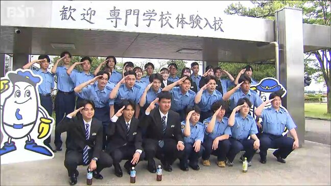 指紋採取や職務質問「ドラマでは簡単に見えるけど」専門学校生が警察学校の入校体験 新潟|TBS NEWS DIG