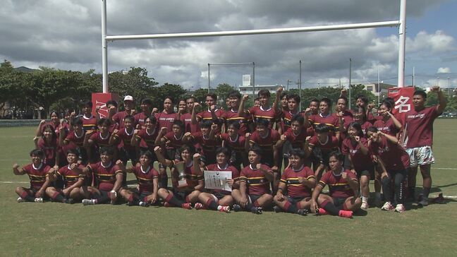 「花園」予選の前哨戦で名護・読谷の実力校同士が対決 ラグビー名護市長杯|TBS NEWS DIG