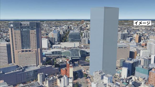 「日本海側随一の高さを目指す」7年間“塩漬け”の金沢駅前“都ホテル跡地” 超高層ビル計画に市民の期待と景観への不安|TBS NEWS DIG