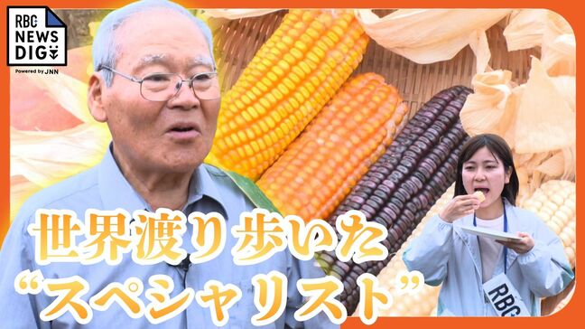 世界を飢餓から救うトウモロコシを！　研究一筋の農学博士、田場佑俊さん　故郷の沖縄で台風と害虫に強い品種を開発|TBS NEWS DIG