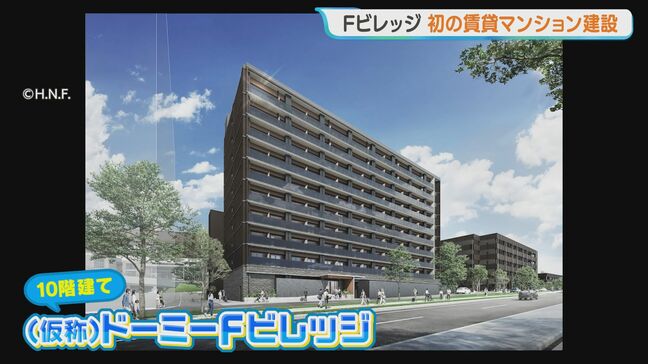 【Fビレッジ】単身者向けの賃貸マンション建設へ　10階建て242室　JR新駅の南西側に　北海道医療大生などの入居を想定　2028年1月完成|TBS NEWS DIG