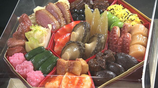 早くも百貨店で “おせち” の予約販売始まる　売れ筋は2万5千円から3万円ほどの4～5人前「オードブル」も人気【岡山】|TBS NEWS DIG