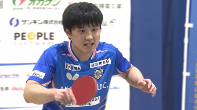 張本智和選手に高校生が真剣勝負！岡山リベッツ「青春ドリームマッチ」【岡山】|TBS NEWS DIG