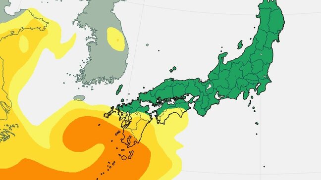 【黄砂情報】連休後は黄砂に注意…6日夜から西日本を中心に飛来　洗濯物の外干しは控えた方がよさそう《気象庁・最新シミュレーション》|TBS NEWS DIG