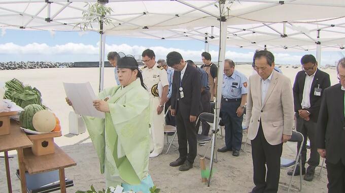 釣師浜海水浴場で海開き　行動制限緩和で来場者増に期待　福島・新地町　|　福島のニュース│TUF