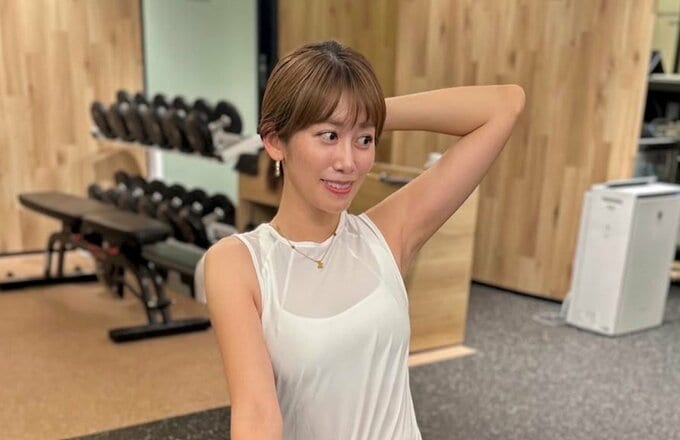 【 中川安奈 】　トレーニング風景を公開　「からだが変わってきた実感もわいてる」「あとちょっとで夏は終わっちゃいますが引き続きがんばりますよ〜」|TBS NEWS DIG