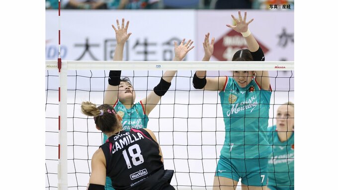SVリーグ女子開幕 ！ 初代女王・大阪MVが皇后杯女王・姫路に敗れる【バレーボール】|TBS NEWS DIG