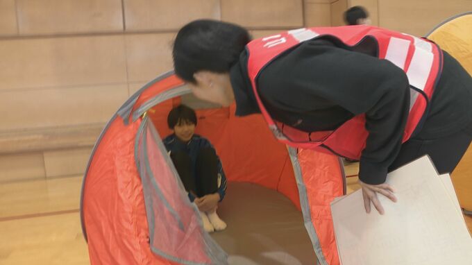 「災害が起きたらどこへ？」中学生が避難所体験　山口県山口市　|　山口のニュース・天気・防災｜tys NEWS｜ｔｙｓテレビ山口