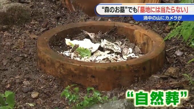 なぜ山にむき出しの遺骨が？許可のない「自然葬」に住民が憤り "森のお墓"の実態に迫る|TBS NEWS DIG