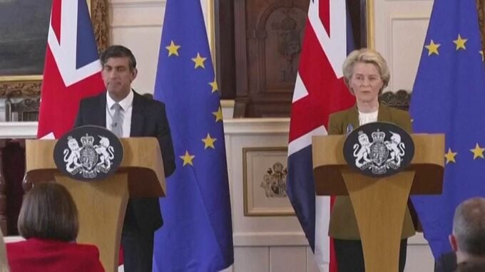 北アイルランド物流規則めぐり新たな枠組みで合意　英・EU|TBS NEWS DIG