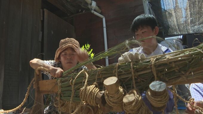 ８年ぶりの神舞へ　中学生が準備を体験し理解深める|TBS NEWS DIG