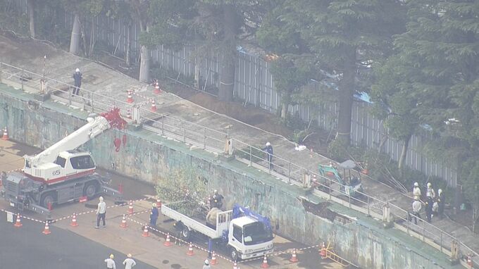 【速報】東京・明治神宮外苑の再開発めぐり神宮第二球場の跡地で樹木の伐採開始|TBS NEWS DIG