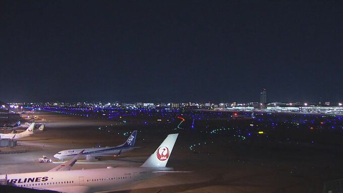 福岡空港の誘導路で全日空機が約１時間立ち往生　油圧オイルが漏れたか　|　福岡のニュース｜RKB NEWS｜RKB毎日放送