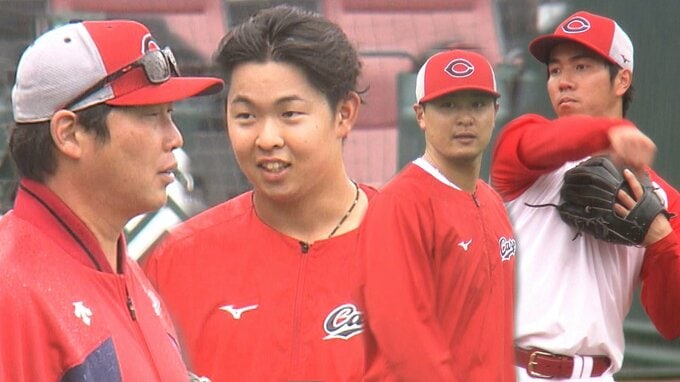 森翔平「あしたに向けて全てをかける」カープはマツダスタジアムで練習再開　２８日からは倉敷で楽天２連戦　|　RCC NEWS | 広島ニュース | RCC中国放送