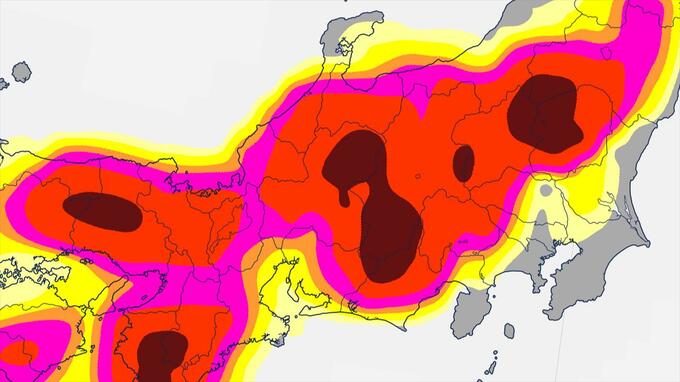 関東甲信地方　３日夜遅くにかけ大気不安定　警報級の大雨となる可能性も【発雷確率・雨と風のシミュレーション】|TBS NEWS DIG