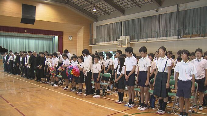 「二度とあってはいけない」被爆から受け継ぐ平和の誓い　爆心地近くの広島・広瀬小学校で追悼の慰霊祭　|　RCC NEWS | 広島ニュース | RCC中国放送
