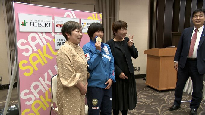 パリ五輪レスリング日本代表・櫻井つぐみ選手　地元高知の後援会が激励会開催　応援受け闘志燃やす|TBS NEWS DIG