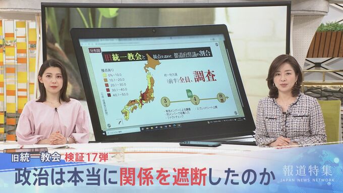 旧統一教会 政界工作の手法を検証、統一地方選を前に改めて考える“宗教と政治”【報道特集】|TBS NEWS DIG