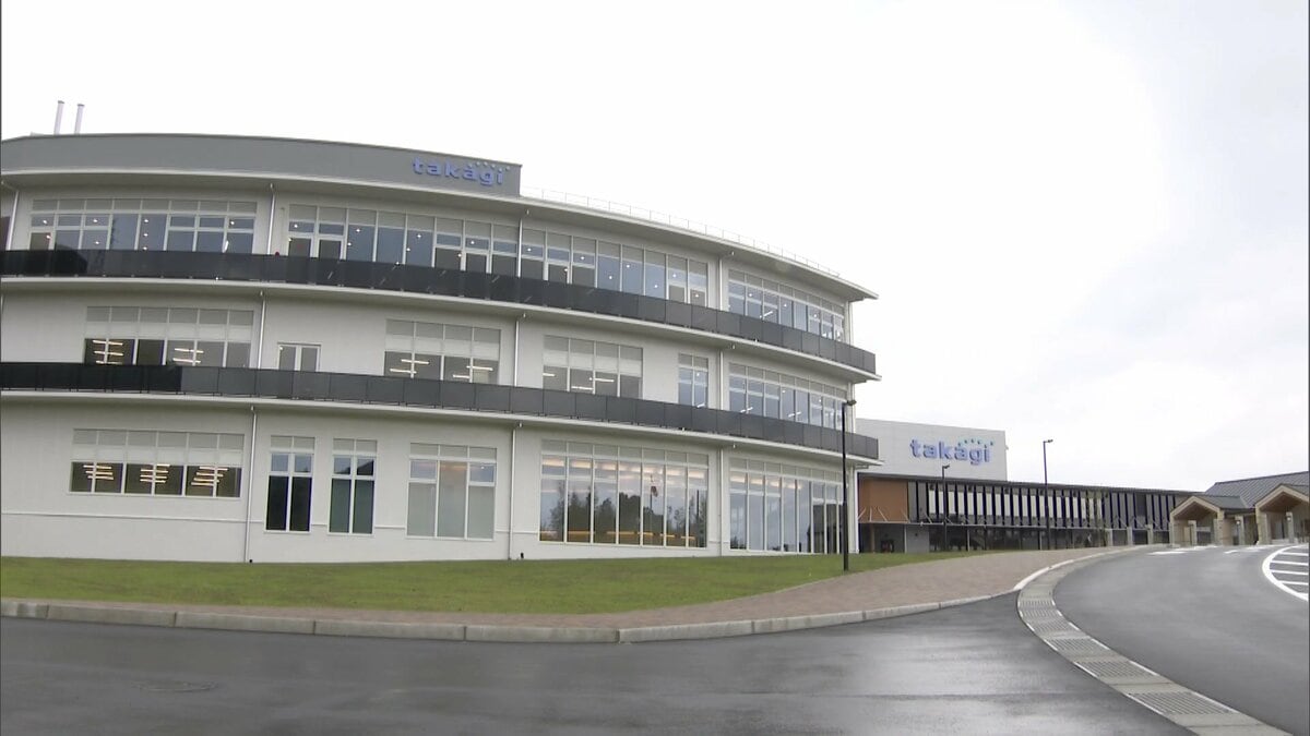 浄水器メーカー「タカギ」の新本社工場が完成 敷地面積は約9倍に 現地