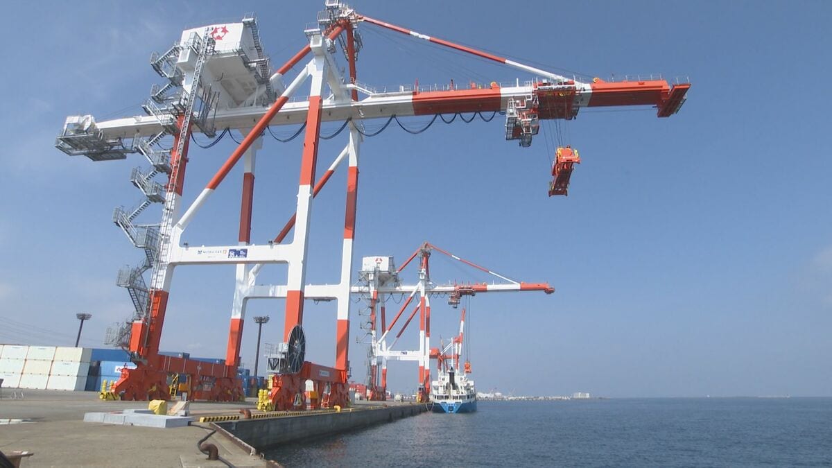 大在コンテナターミナルのクレーン30年ぶり新設　作業効率15％向上へ　大分