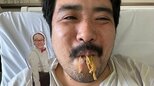 【空気階段】鈴木もぐらさん トレエンたかしさんから “見舞いにアクスタ” 「毎日一緒にメシが食えるね」と笑顔 焼きそばすする顔に「痩せた」とフォロワー反応|TBS NEWS DIG