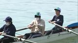 息を合わせて漕ぐチームワークの大切さを学んで! 新入社員がボートで研修 (長野・下諏訪町)|TBS NEWS DIG