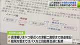 不通続くJR津軽線区間の路線復旧と自動車交通併用の折衷案を提示 青森・今別町|TBS NEWS DIG