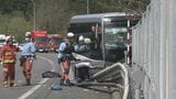 磐越自動車道で高校生乗るマイクロバスが事故　１人死亡　２６人重軽傷　中央分離帯を越えて反対車線に投げ出されたか　|　福島のニュース│TUF