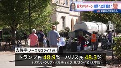 ハリケーンによる被害が投票行動に影響を及ぼすのか　被災地に広がる懸念は　アメリカ大統領選【激戦州の現場から】| TBS CROSS DIG with Bloomberg