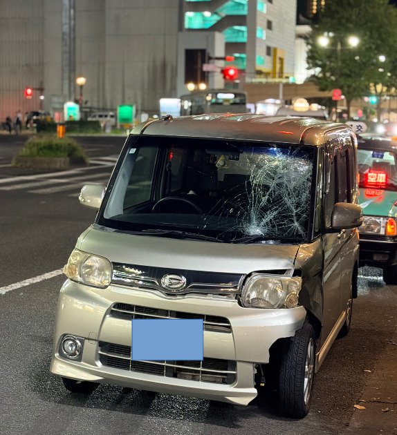 【速報】歩行者の女性が軽乗用車にはねられる　仙台|TBS NEWS DIG