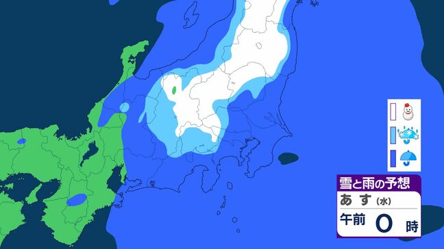 【エリア別】大雪情報 東京・神奈川・千葉・埼玉・茨城・栃木・群馬・山梨⋯沿岸部では強風・高波も 1時間ごとシミュレーション|TBS NEWS DIG