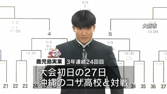 鹿児島実業は沖縄のコザ高校と対戦　全国高校ラグビー「花園」組み合わせ抽選会|TBS NEWS DIG