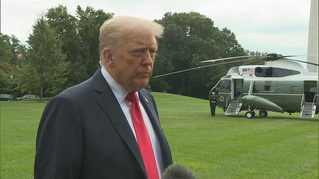 トランプ大統領　ロシアへの制裁強化を示唆　ベッセント長官は「ロシア経済崩壊」に言及|TBS NEWS DIG