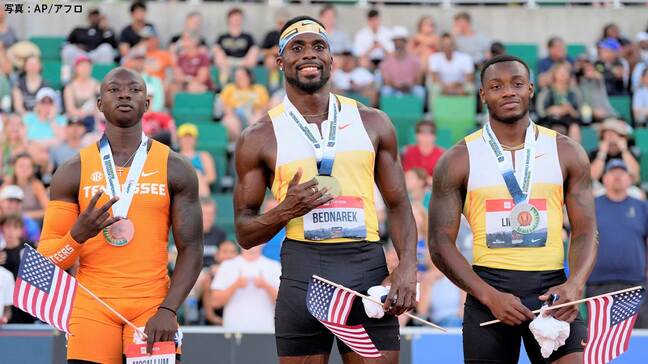 男子100m ベドナレクが自己新9秒79で全米王者に ！ ブロメル＆コールマンは代表権逃す【陸上・全米選手権】　|TBS NEWS DIG